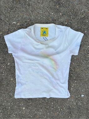 UNIF Rainbow Tie-Dye Baby Tee